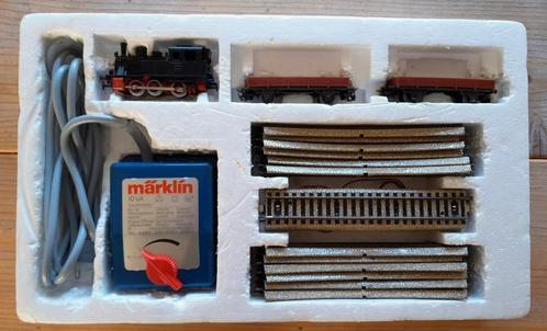 Märklin 0974 vintage startersetje met stoomlocomotief, Hobby en Vrije tijd, Modeltreinen | H0, Gebruikt, Treinset, Märklin, Ophalen of Verzenden