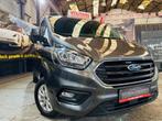 Ford Transit Custom L2 2.0TDCI dubbele cabine incl. btw, Auto's, Leder, 6 deurs, Overige carrosserie, Zilver of Grijs