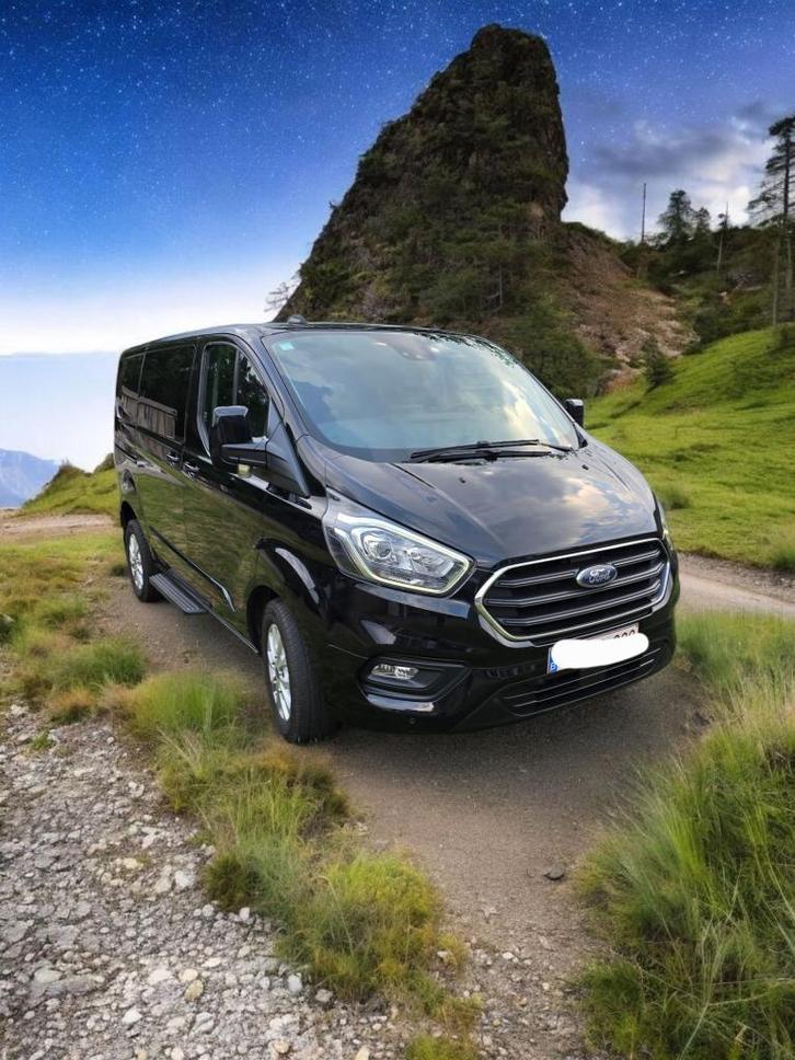 Ford Custom, dubbele cabine, perfect onderhouden, Auto's, Ford, Bedrijf, Transit, ABS, Achteruitrijcamera, Adaptieve lichten, Airbags