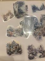 Scrapbooking 30 stickers winterlandschap, Hobby en Vrije tijd, Scrapbooking, Ophalen, Nieuw