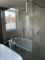 Douchewand in glas - gratis, Doe-het-zelf en Bouw, Sanitair, Ophalen, Zo goed als nieuw, Glas, Douche