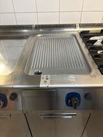 FryTop gaz plaque inclinée nervurée   thermostatique,, Articles professionnels, Enlèvement, Utilisé, Cuisinière, Friteuse et Grils