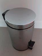 Pedaalemmer, Huis en Inrichting, Woonaccessoires | Prullenbakken, Ophalen, Gebruikt, Inox