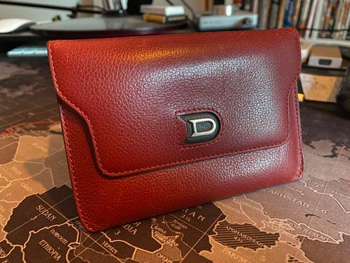 Delvaux portefeuille, Handtassen en Accessoires, Portemonnees, Rood, Leder, Ophalen of Verzenden