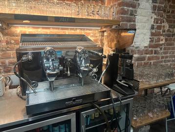 Machine expresso pro VBM Lollo + 2 moulin Santos&accessoires beschikbaar voor biedingen