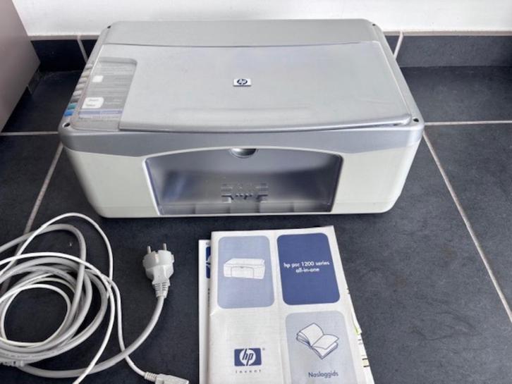 HP psc 1215 all-in-one, Computers en Software, Printers, Niet werkend, All-in-one, Inkjetprinter, Kleur printen, Kopieren, Scannen