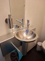 handenwasser voor toilet, Ophalen, Gebruikt, Inox, Toilet