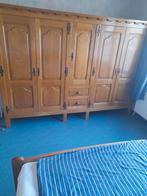 Eiken slaapkamer, Huis en Inrichting, Slaapkamer | Complete slaapkamers, Ophalen, Zo goed als nieuw