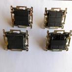 Niko drukknop amber LED 4-voudig toets zwart, Doe-het-zelf en Bouw, Elektriciteit en Kabels, Ophalen of Verzenden, Zo goed als nieuw