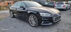 Audi a5 S-line 2.0 milde hybride 118000 km  bj 2018, 4 zetels, 4 cilinders, Zwart, Bedrijf