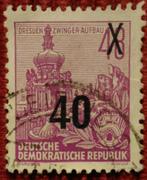 DDR -5yearplan-surcharged 48/40 pf used 1954, Ophalen, DDR