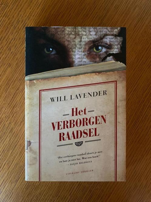 Het Verborgen Raadsel van Will Lavender, Livres, Thrillers, Comme neuf, Belgique, Enlèvement ou Envoi