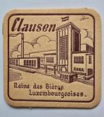 Clausen sous-bock bierviltje bierdeckel coaster, Collections, Enlèvement ou Envoi, Utilisé, Sous-bock