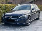 Mercedes C350e Hybride 279pk “Full optie”, Auto's, Automaat, Achterwielaandrijving, Blauw, Leder