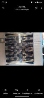 Schaak- en dambord, Hobby en Vrije tijd, Gezelschapsspellen | Bordspellen, Ophalen, Zo goed als nieuw