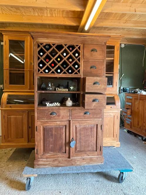 Teak buffetkast Buitenkast Drankenkast, Huis en Inrichting, Kasten | Wandmeubels, Nieuw, 150 tot 200 cm, Minder dan 150 cm, 25 tot 50 cm