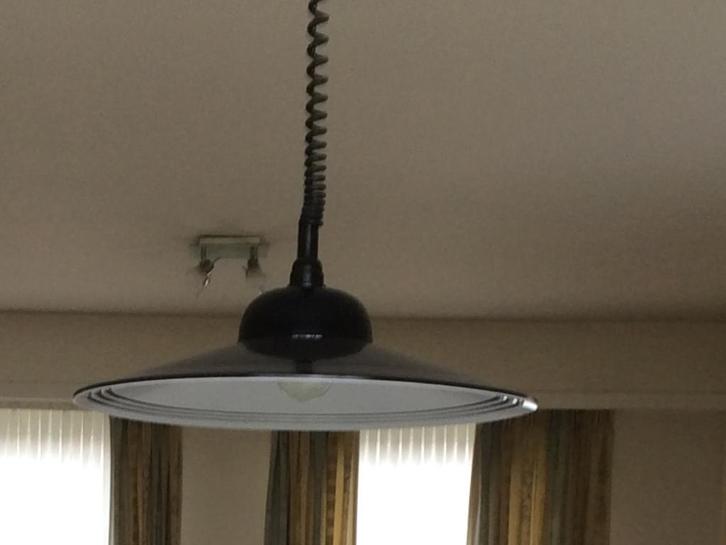 Luster, Huis en Inrichting, Lampen | Kroonluchters, Zo goed als nieuw, Kunststof, Ophalen of Verzenden