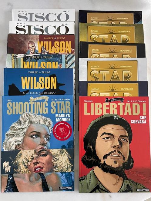 S.T.A.R. Compleet - Rebels Gelimiteerd & Tekening- Sisco 1&2, Boeken, Stripverhalen, Zo goed als nieuw, Complete serie of reeks