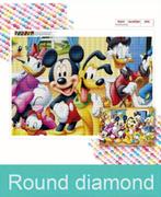 Diamond painting Mickey and friends, Hobby en Vrije tijd, Ophalen, Nieuw, Knutselwerk