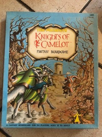 KNIGHTS OF CAMELOT - vintage wargame TSR editor - ZELDZAAM beschikbaar voor biedingen