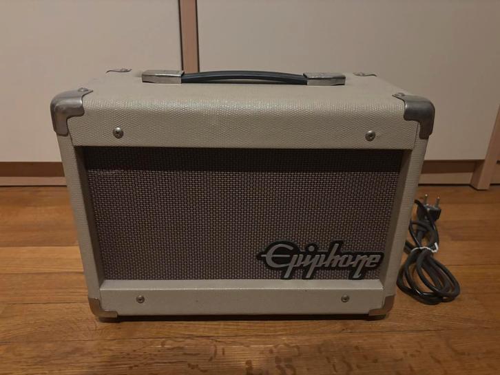 Epiphone Acoustic 15C Versterker – Retro Model – Mooie Staat, Muziek en Instrumenten, Versterkers | Bas en Gitaar, Gebruikt, Ophalen