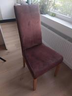 6 eetkamerstoelen voor 50 euro, Ophalen, Gebruikt, Bruin, Klassiek