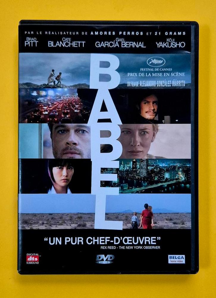 DVD 📀 Babel - Brad Pitt / Cate Blanchett - Drame V2, CD & DVD, DVD | Drame, Utilisé, Drame, Tous les âges, Enlèvement ou Envoi