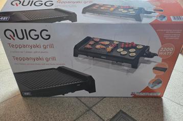Quigg teppanyaki grill beschikbaar voor biedingen