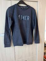 sweater grijs sone gamer 164, Kinderen en Baby's, Trui of Vest, S one, Ophalen of Verzenden, Zo goed als nieuw