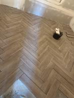 Keramische parkettegel | 15.3x58.9 cm | Pecan Taupe, Ophalen, Zo goed als nieuw