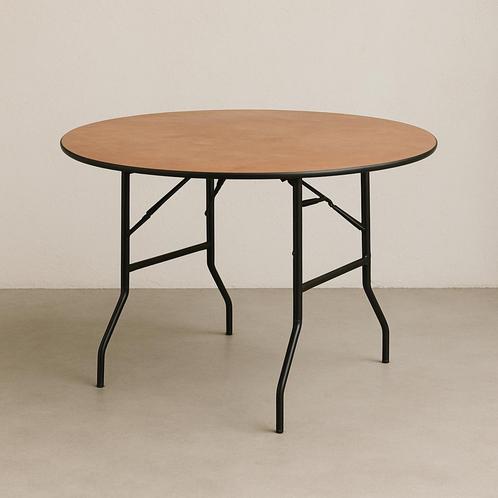 Ronde buffettafel 150cm met tafellaken, Hobby en Vrije tijd, Feestartikelen | Verhuur, Nieuw, Ophalen of Verzenden