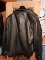 Leren jas, Vêtements | Hommes, Vestes | Hiver, Andere, Gris, Taille 56/58 (XL), Enlèvement