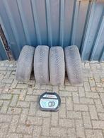 Citroen winterbanden met sneeuwkettingen, Auto-onderdelen, Ophalen, Gebruikt, 15 inch, Banden en Velgen