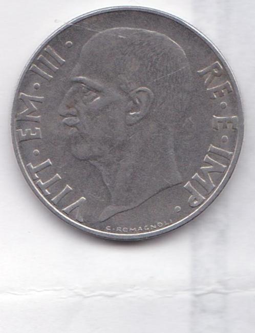 Italië: 20 centesimi 1939 R - niet-magnetisch, Postzegels en Munten, Munten | Europa | Niet-Euromunten, Losse munt, Italië, Ophalen of Verzenden