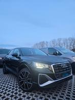 AUDI Q2 35TFSI-S-LINE//S-TRONIC-AUTOMAAT/CAMERA-CRUIS-NAVI, Auto's, Audi, 4 cilinders, Zwart, Bedrijf, Dealer onderhouden