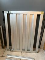 Modern aluminium uitschuifbaar veiligheidshekje Numi Lindam, Ophalen, Zo goed als nieuw, Aluminium