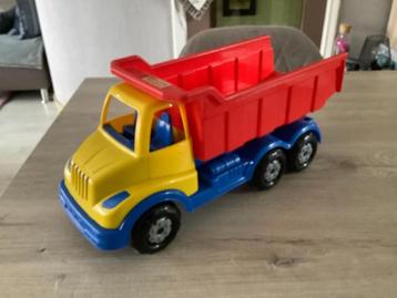 Camion à benne basculante en plastique jouet (20x45)