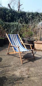 Retro strandstoel, Tuin en Terras, Ophalen, Gebruikt