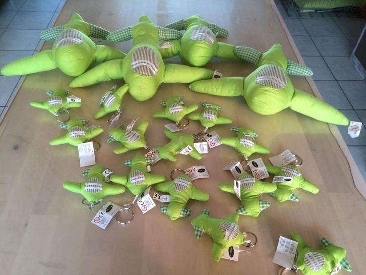 Patchwork limoengroen van BB collectie UITVERKOOP, Kinderen en Baby's, Kraamcadeaus en Geboorteborden, Nieuw, Kraamcadeau, Ophalen of Verzenden