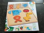 Djeco Géobasic magnetische dierenpuzzels, Ophalen of Verzenden