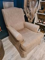 Landelijke zetel Engelse stijl fauteuil 1-zit met hoge rug, Ophalen, Zo goed als nieuw