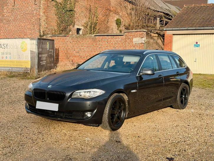 Bmw 520d 163cv 2012 euro 5, Auto's, BMW, Particulier, 5 Reeks, Open dak, Diesel, Euro 5, Break, 5 deurs, Handgeschakeld, Zilver of Grijs