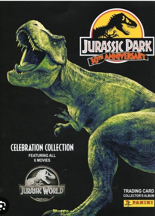 Cartes Panini Jurassic Park recherchées, Collections, Cinéma & Télévision, Neuf, Enlèvement ou Envoi