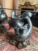 Table basse Hollywood Regency Dolphin., 100 à 150 cm, Enlèvement, Utilisé, 50 à 100 cm