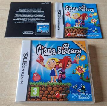 GIANA SISTERS - Nintendo DS * Rare * (COMPLEET) NTR-CYYP-FAH