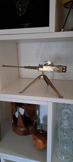 Vintage Browning M2 Machine Gun tafel aansteker tripod, Ophalen of Verzenden, Zo goed als nieuw, Aansteker