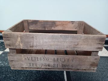 oude houten fruitkist 1964 beschikbaar voor biedingen