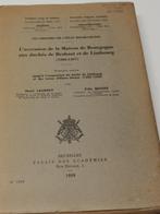 L'accession de la Maison de Bourgogne aux Duchés de Brabant, Livres, Utilisé, Enlèvement ou Envoi