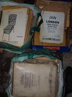 113 Manuels pour flipper, bingo ,Bally, Williams, Gottlieb, Enlèvement