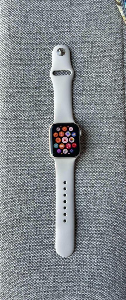 Apple watch SE 2022 Cellular, Handtassen en Accessoires, Smartwatches, Nieuw, iOS, Wit, Afstand, Calorieverbanding, Conditie, GPS